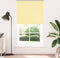 vidaXL - Rolgordijn - verduisterend - 120x210 - cm - stofbreedte - 116,6 - cm - geel