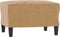 vidaXL - Voetenbank - 60x50x41 - cm - fluweel - bruin