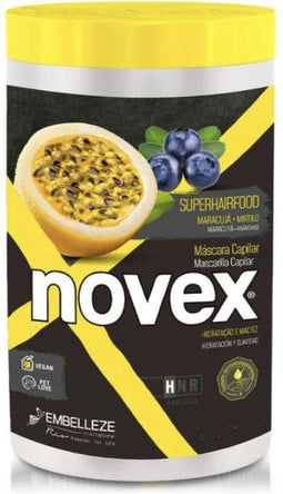 Haarmasker Novex Superhairfood Bosbessen Passievrucht