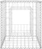 vidaXL - Schanskorf - paal - 40x40x180 - cm - ijzer