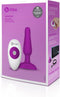 B-Vibe - Novice Remote Control Plug Fuchsia