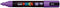 Verfstift Posca PC5M medium paars | 6 stuks