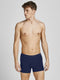 JACK&JONES JACBASIC BAMBOO TRUNKS - Boxershorts - 3-pack - Forest Night (3 stuks)