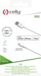 USB-Lightning Kabel Slim Tip, Wit - Celly