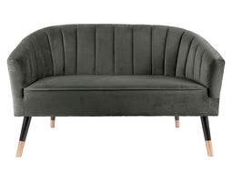 Leitmotiv Bank Royal - Velvet - Taupe - Groen