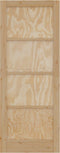 vidaXL - Interne - Deur - 'ORKDAL'83x211x4 - cm - Massief - Hout