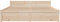 vidaXL - Bedframe - massief - hout - 135x190 - cm