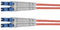 Telegärtner LC/LC - Glasvezel patchkabel - 50/125 OM4 - Paars 5.0m