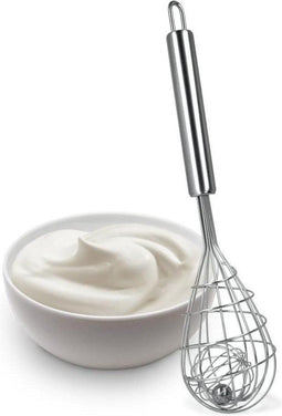 Metaltex - Garde met bolletjes - Klopper - 28 cm - RVS - Keukengerei - Sausjesklopper - Opklopper