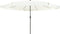 vidaXL - Tuinparasol - met - LED-verlichting - 395x245 - cm - zandwit