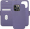 D. Bramante New York - Flip cover - Magneetsluiting en pasjesvakjes - Paars