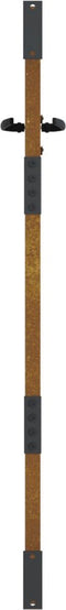 vidaXL - Poort - 85x125 - cm - cortenstaal