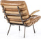 Eleonora Fauteuil Bastiaan Java Leather Cognac