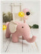 Schilderij Crochetts Multicolour 33 x 43 x 2 cm Olifant