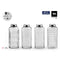 Glazen fles La Mediterránea Glas Staal 1,8 L (8 Stuks)