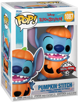 Lilo & Stitch Pumpkin Stitch vinylfiguur 1087 Funko Pop! standaard Unisex