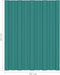 vidaXL - Dakpanelen - 36 - st - 60x45 - cm - gegalvaniseerd - staal - groen