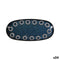 Serveerschaal La Mediterránea Almudena Blauw Ovalen 25 x 12 x 2,2 cm (24 Stuks)