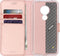 Accezz Hoesje Geschikt voor Motorola Moto G7 Power Hoesje Met Pasjeshouder - Accezz Wallet Softcase Bookcase - Roze
