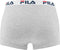 Fila - Man Boxer Elastic Band 2-pack - Grijs - Heren - maat L