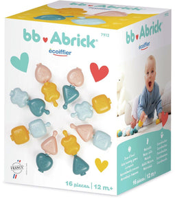 Abrick Motoriekkralen Bouwspeelset, 16dlg..