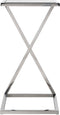 Bijzettafeltje Paramount 35x35cm - zilver