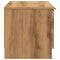 vidaXL - Tv-meubel - 80x35x36,5 - cm - bewerkt - hout - artisanaal - eikenkleur