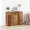 vidaXL - Dressoir - 88x30x70 - cm - spaanplaat - oud - hout