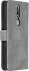 iMoshion Hoesje Geschikt voor Nokia 2.4 Hoesje Met Pasjeshouder - iMoshion Luxe Bookcase - Grijs