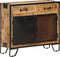 vidaXL - Dressoir - 80x31x71 - cm - massief - ruw - mangohout
