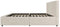 Juskys Salerno - Gestoffeerd Bed - Corduroy - 180x200cm - Beige