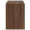 vidaXL - Garagewandkast - bewerkt - hout - bruin - eiken