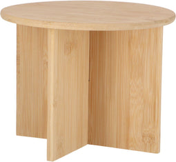 Esschert Design plantentafeltje van bamboe - afmeting: D25 cm x H19.5 cm