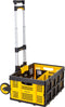 Stanley SXWTD-FT501 - Opvouwbare Steekwagen - Max. 60KG - Lichtgewicht Aluminium - 40 x 41 x 100 CM - Zwart/Geel