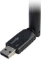Inter-Tech DMG-19 v2.0 - Wi-Fi 5 USB Adapter - 650 Mbit/s Dual-band 2,4 GHz / 5 GHz - Zwart