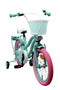 Amigo Lovely Meisjesfiets - Kinderfiets 12 inch - Turquoise