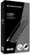 Conceptronic HUBBIES09BP - USB Hub 7-in-1 - Zwart