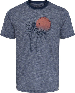 ONLY & SONS - EBBE LIFE SLIM EQ 6658 - T-shirt Katoen - Blauw - Maat S