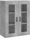 vidaXL - Wandkast - 69,5x34x90 - cm - betongrijs