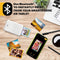 KODAK Step Instant Photo Printer met Bluetooth/NFC, 5,1 x 7,6 cm ZINK-fotopapier en KODAK-app voor iOS en Android (Wit)