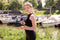 Mobiparts iPhone 14 Plus - Sport Belt - Water- en zweetbestendig - Zwart