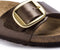 Birkenstock Madrid Big Buckle - Slippers - Smalle fit - Bruin - Maat 38