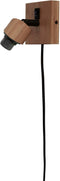 GOOD&MOJO Wandlamp Java - Bamboe Naturel/Zwart - Ø15cm - Binnen Modern