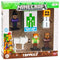 Doos met 6 kleine beeldjes - BANDAI - Minecraft - 1 mysteriebeeldje