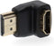 Nedis CVGB34901BK - HDMI adapter - 90° gehoekte connector - Zwart