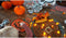 Halloween decoratie glitter pompoen oranje - DoaBuy