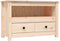 vidaXL - Tv-meubel - 79x35x52 - cm - massief - grenenhout