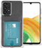 iMoshion Hoesje Geschikt voor Samsung Galaxy A33 Hoesje Met Pasjeshouder - iMoshion Softcase Backcover met pashouder - Transparant