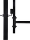 vidaXL - Hekpoort - dubbele - deur - met - speren - bovenkant - 400x248 - cm