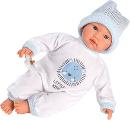 Llorens mini babypopje Cuquito blank met geluid 30 cm